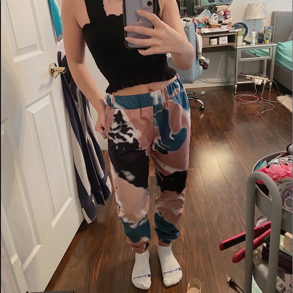 Tie dye sweats